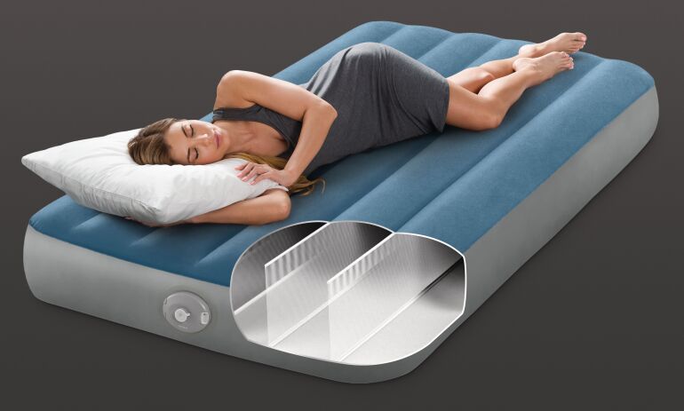 Intex Στρώμα Twin Dura-Beam Prestige Downy Airbed 99cmX191cmX25cm (64187NP) (4)