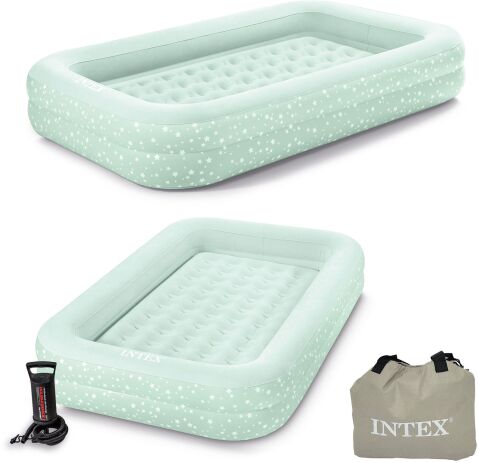 Intex Στρώμα Ταξιδιού Με Αντλία Χειρός 168x107x25cm (66810NP) (4)