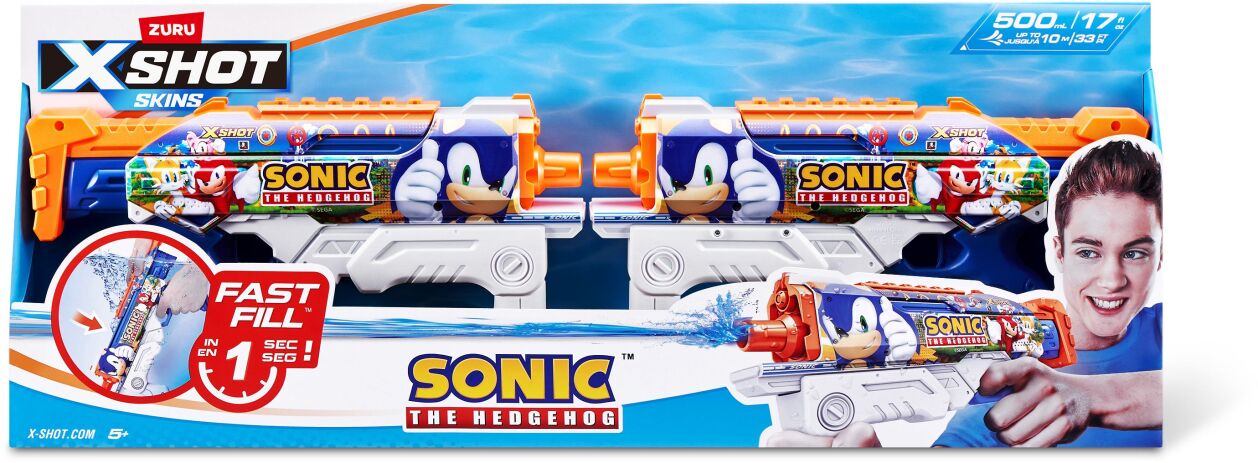 Zuru X-Shot Νεροπίστολο Sonic Fast Fill (118111) (1)
