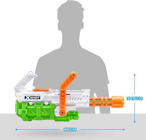 Zuru X-Shot Νεροπίστολο Hydro Cannon Fast Fill (118112) (3)