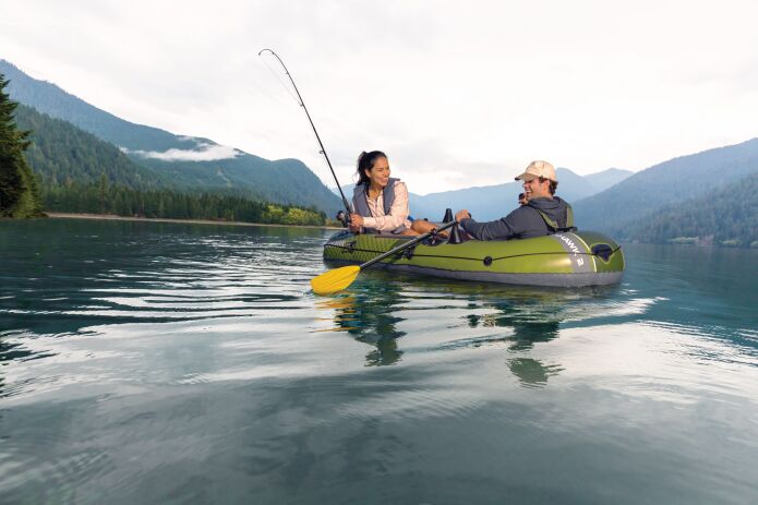 Intex Βάρκα 2 Ατόμων-Seahawk 2 Boat 236cmX114cmX41cm (66332NP) (12)