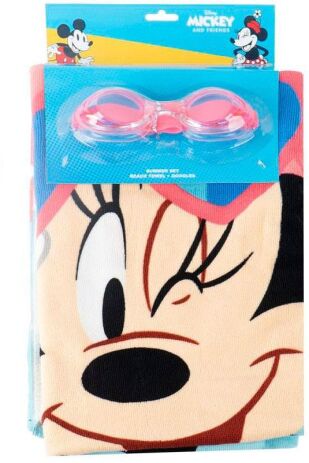 Cerda Minnie Σετ Πετσέτα Θαλάσσης & Γυαλιά Κολύμβησης (2200010832) (0)