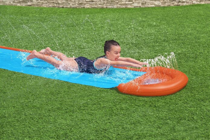 Bestway Τσουλήθρα H2OGO Single Slide-4,88m (52326) (9)