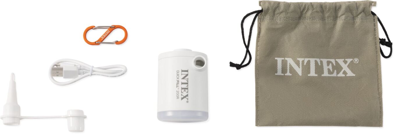 Intex Τρόμπα Ηλεκτρική Quick-Fill Tiny USB200R 7cmX6cmX8cm (66647) (4)