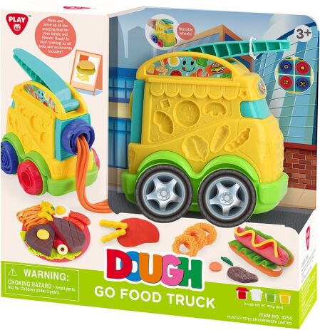Playgo Πλαστοζυμαράκια Dough Go Food Truck (8254) (0)