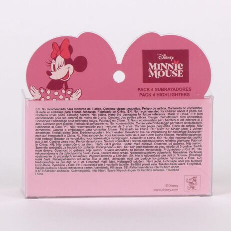 Cerda Minnie Μαρκαδόροι Υπογράμμισης 4Τμχ (2700002035) (3)