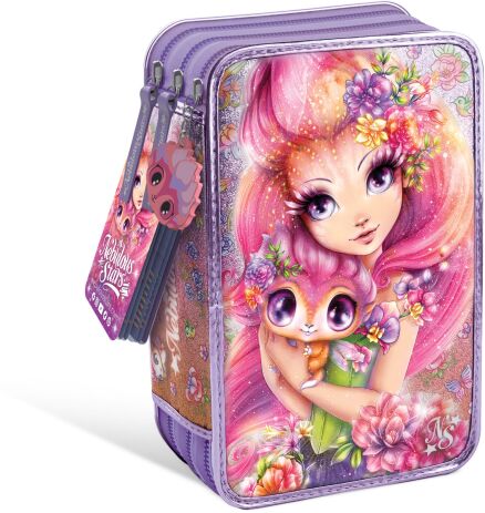 Nebulous Stars 3-Tier Pencil Case-3 Σχέδια (12606) (2)