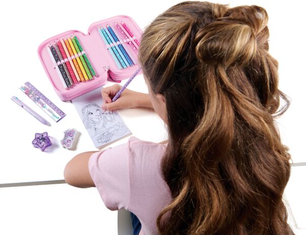 Nebulous Stars 3-Tier Pencil Case-3 Σχέδια (12606) (6)