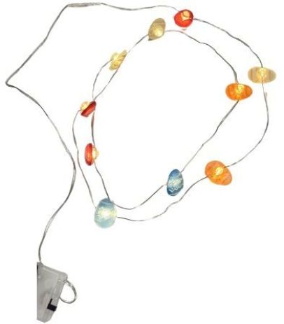 CLC Λαμπάκια Πολύχρωμα Αυγά 10 Led Θερμό Λευκό 30cm (CW40803) (0)