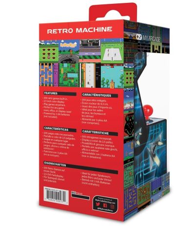 Λαμπάδα MyArcade Ηλεκτρονικό Χειρός Retro 200 Games (DGUNL-2577) (2)