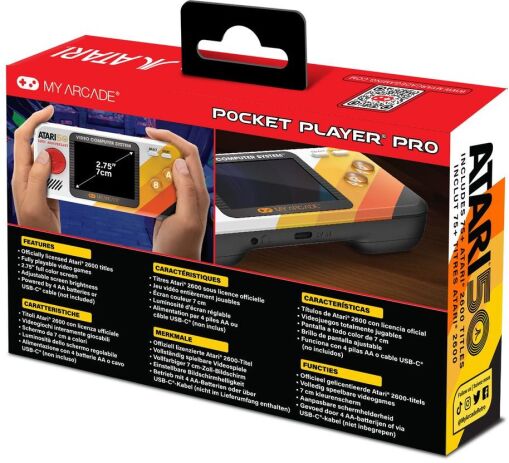 MyArcade Ηλεκτρονικό Χειρός Retro Attari Pocket Player Pro (DGUNL-7015) (7)