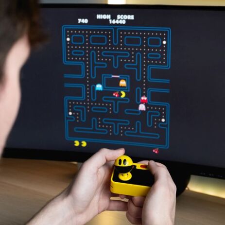 Fizz Ηλεκτρονικό Χειρός Pac-Man Plug & Play (320119) (5)