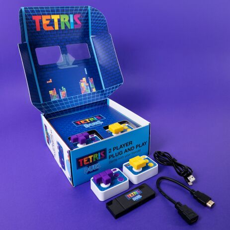 Fizz Ηλεκτρονικό Χειρός Tetris 2 Player Plug & Play (320142) (4)