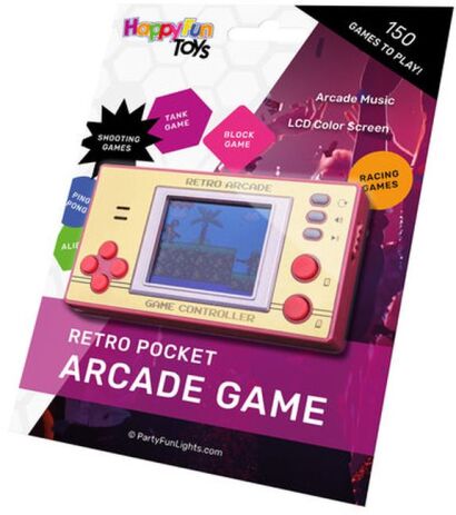 PFL Κονσόλα Pocket Arcade Game Retro Με Χρώμα LCD (86513) (1)