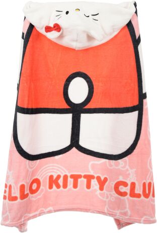 Sun City Κ26/27 Hello Kitty Κουβερτάκι Με Κουκούλα (ZH20077) (2)