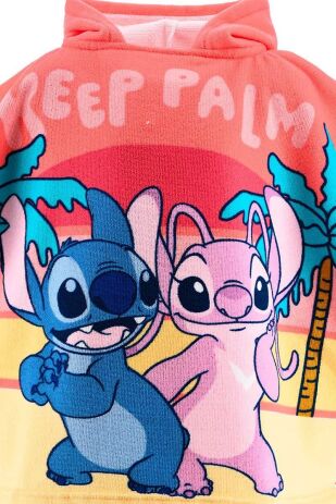 Sun City Κ26 Lilo & Stitch Πόντσο (EZ18076) (2)