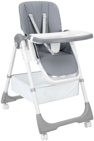 Kikkaboo Κάθισμα Φαγητού Spicy+ Grey (31004010202) (0)