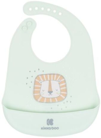 Kikkaboo Σαλιάρα Σιλικόνης Savanna Mint (31303030047) (0)