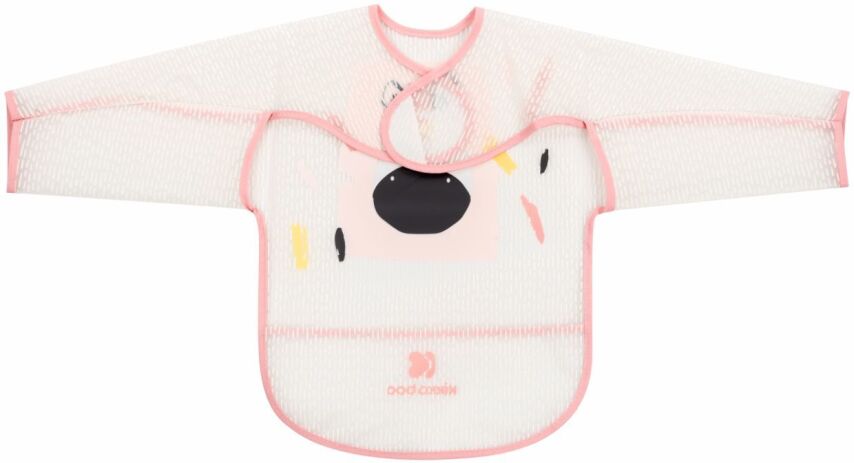 Kikkaboo Σαλιάρα Με Μανίκια Arty Pink (31303030057) (2)