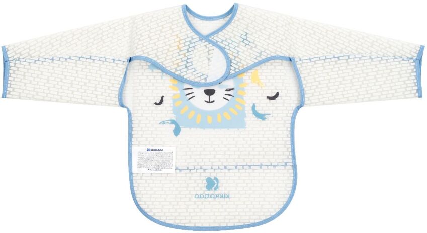 Kikkaboo Σαλιάρα Με Μανίκια Arty Blue (31303030059) (2)