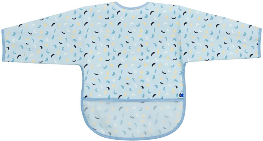 Kikkaboo Σαλιάρα Με Μανίκια Arty Blue Pattern (31303030060) (0)