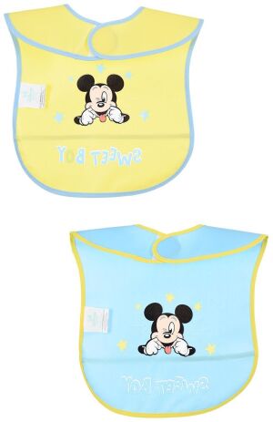 Sun City Χ25/26 Mickey Σετ 2 Σαλιάρες Eva (HY00178) (2)