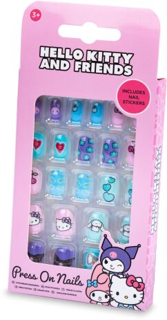 RMS Hello Kitty Σετ Νυχιών Press On Nails-2 Σχέδια-1Τμχ (04-6150) (1)