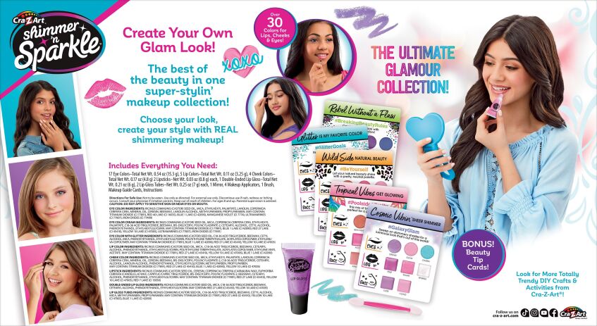 Cra-Z-Art Shimmer'N Sparkle Ultimate Glitz & Glam Beauty Set (65591) (5)