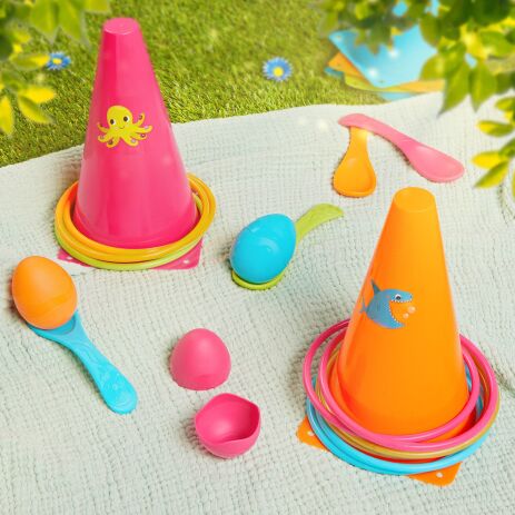 B.Toys Σετ Summer Cone With Spoon Balancing Game (BX2188Z) (4)