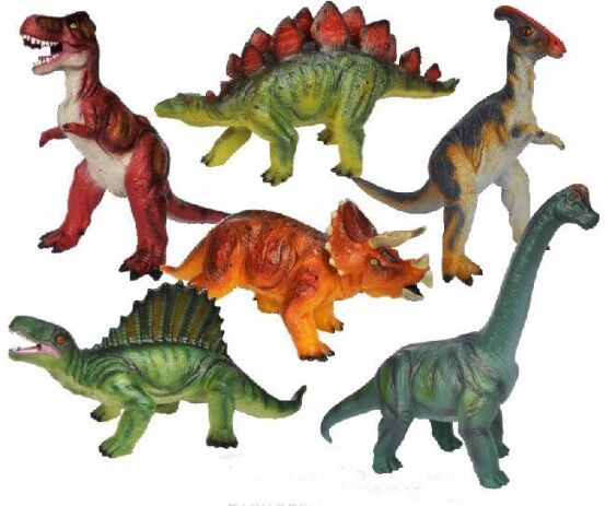 WC Δεινόσαυροι 14-17"-6 Σχέδια-1Τμχ (2899) (0)