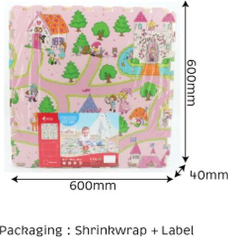 Sun Ta Παζλ Πατάκι Δαπέδου 4 Τμχ-Princess Day Out (3042) (1)