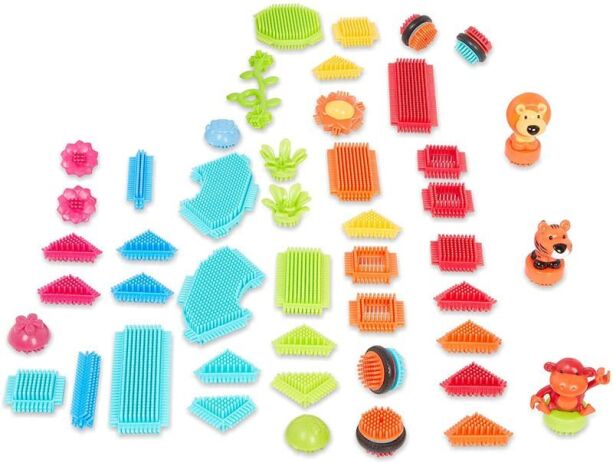 Bristle Blocks Τουβλάκια Junlge Adventure 54Τμχ (3093Z) (1)