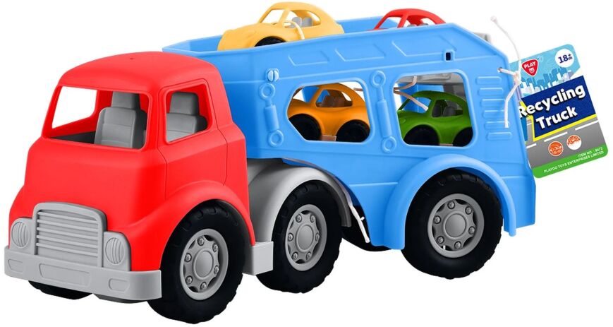 Playgo Φορτηγό Μεταφορέας & Αυτοκίνητα (9472) (1)