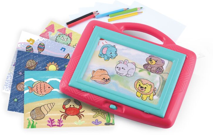 Playgo Πίνακας Ζωγραφικής Lumi Art Studio B/O 18Τμχ (9506) (3)