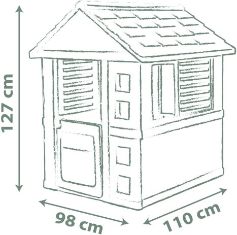 Smoby Life Jolie Σπιτάκι (7/810737) (2)