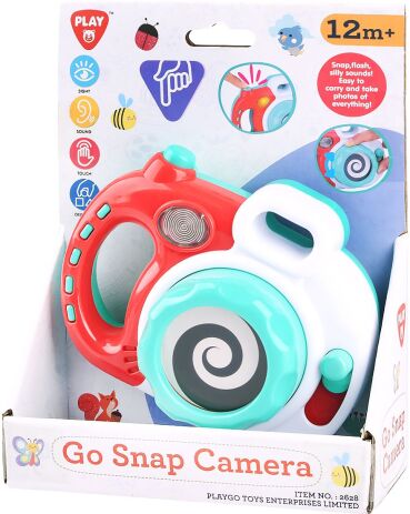 Playgo Φωτογραφική Μηχανή Go Snap B/O (2628) (1)