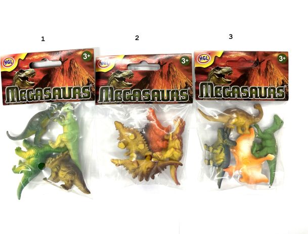 WC Δεινόσαυροι Σετ 2.5"-3 Σχέδια (2504-P3081/4) (0)