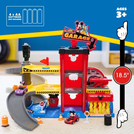 Jpl Mickey Γκαράζ Ready To Race 2 Levels (38874) (1)