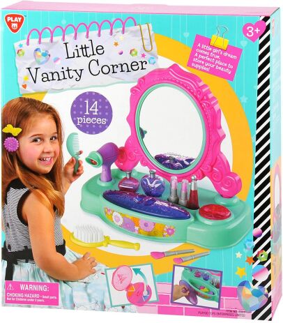 Playgo Little Vanity Corner-Τουαλέτα Ομορφιάς 14Τμχ (6004) (1)