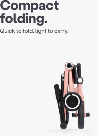 Smart Trike Τρίκυκλο Folding Wind Blush Pink (5811500) (3)