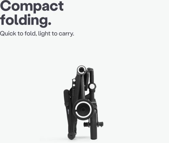 Smart Trike Τρίκυκλο Folding Wind Black (5811501) (3)