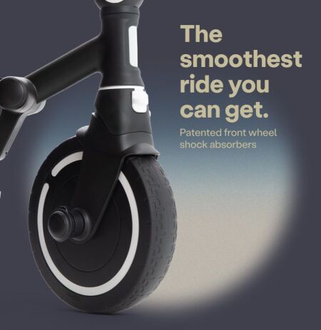 Smart Trike Τρίκυκλο Folding Wind Black (5811501) (6)