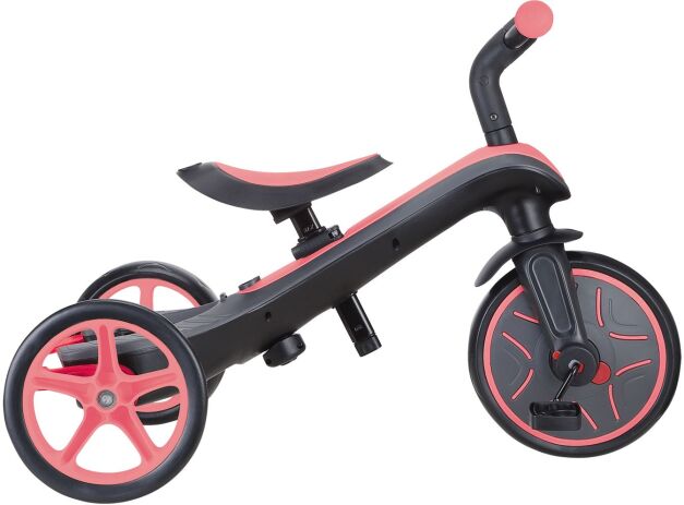 Globber Τρίκυκλο Trike Explorer 4 In 1 Coral Pink (634-110) (2)