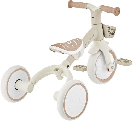 Globber Τρίκυκλο Learning Trike 3 In 1 Plus Eco Coconut (738-466) (4)