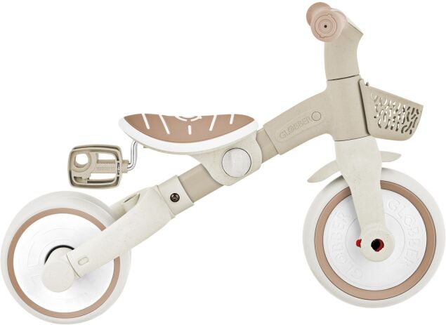 Globber Τρίκυκλο Learning Trike 3 In 1 Plus Eco Coconut (738-466) (9)