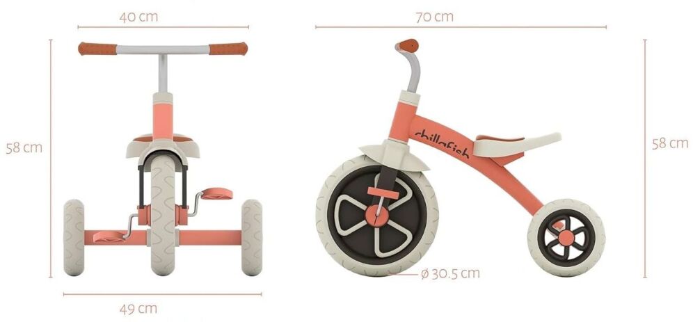 Chillafish Ziggi Salmon Τρίκυκλο (CPZG01SAL) (2)