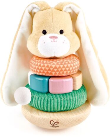 Hape Early Explorer Ξύλινο Bunny Stacker (E0107A) (0)