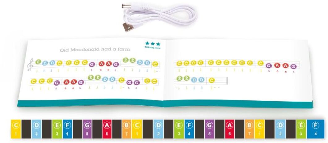 Hape Early Melodies Ξύλινο Πιάνο Upright With Sound (E0631A) (5)