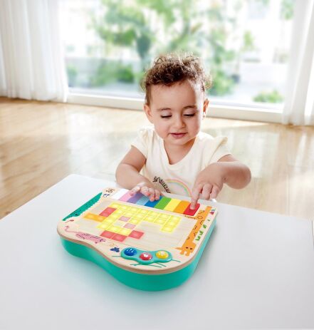 Hape Early Melodies Ξύλινο Πιάνο Pixel (E0635) (2)