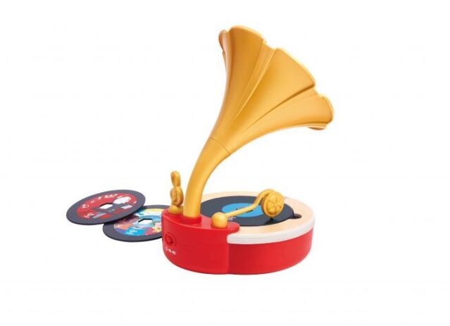 Hape Early Melodies Ξύλινος Φωνογράφος Tune Time (E0641K) (1)